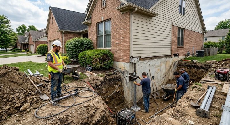 House Foundation Repair in Davidson, NC