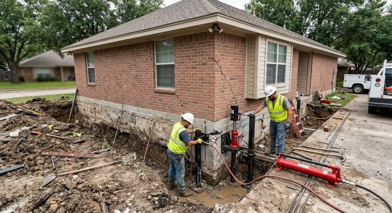 House Foundation Repair in Concord, NC