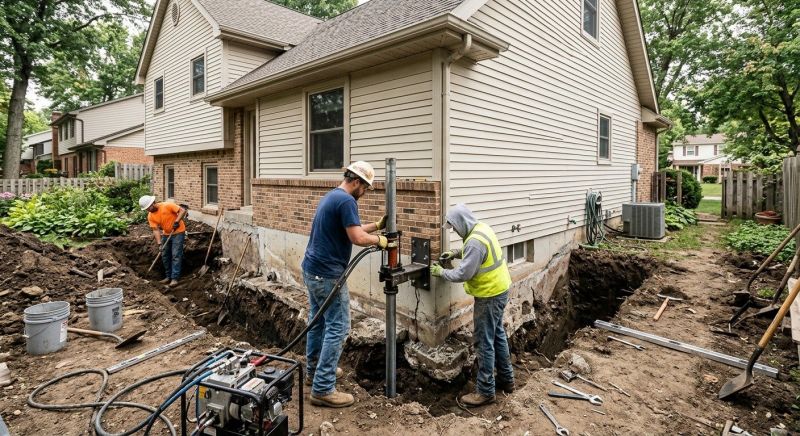House Foundation Repair in Mooresville, NC