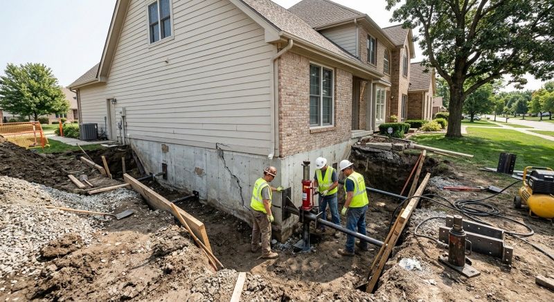 House Foundation Repair in Rockwell, NC