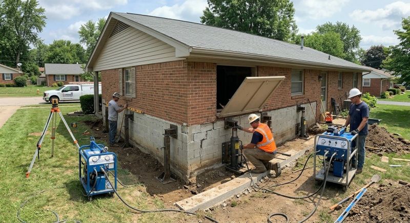 House Leveling in Albemarle, NC