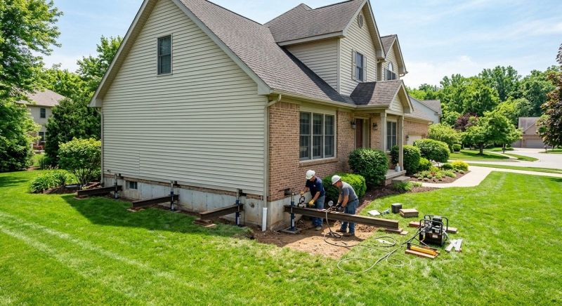 House Leveling in Mooresville, NC