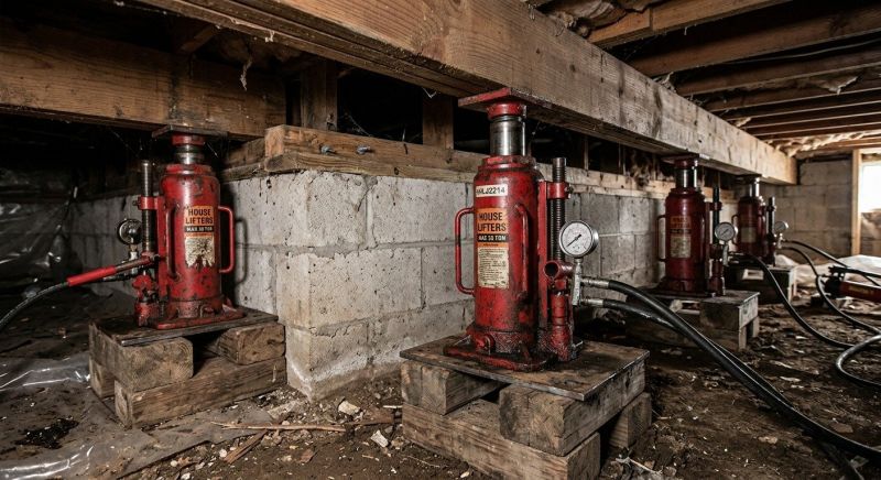 House Settling Repair in Concord, NC