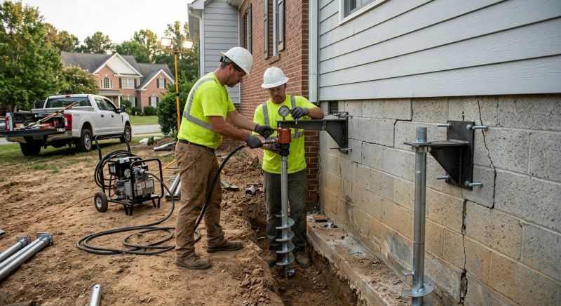Piering Service in Concord, NC