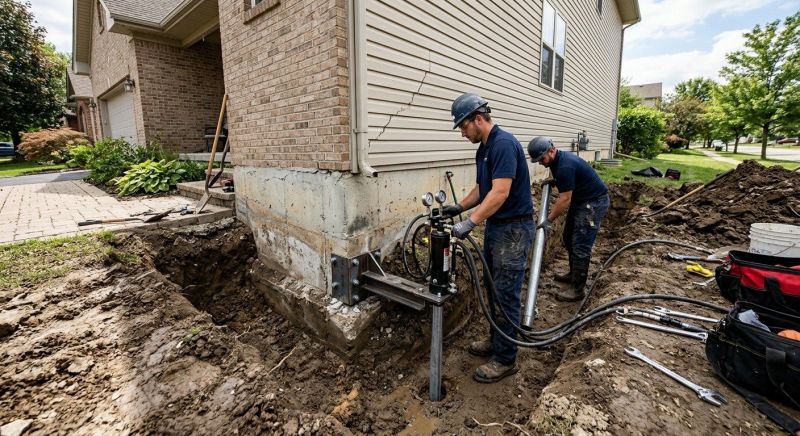 Settling Foundation Service in China Grove, NC