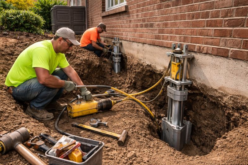 Settling Foundation Service in Davidson, NC