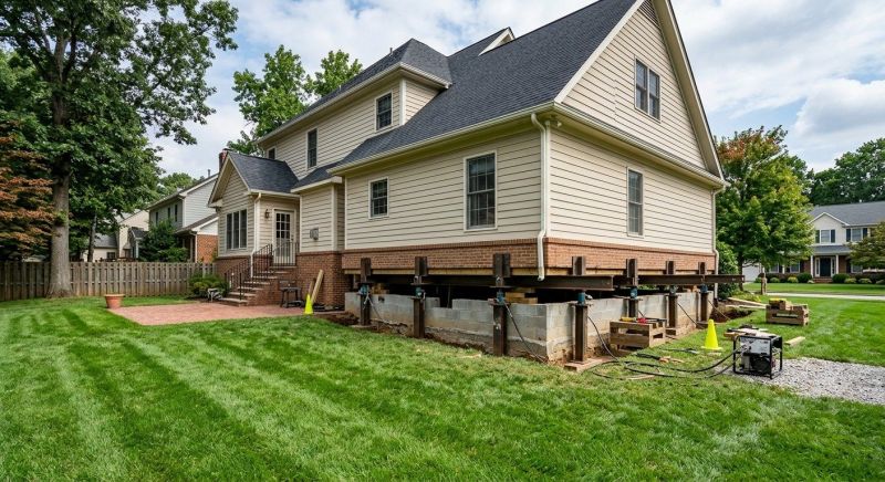 Settling Foundation Service in Davidson, NC