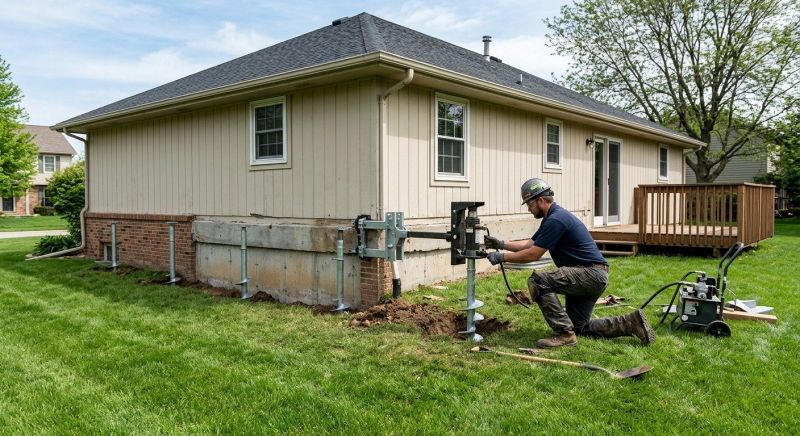 Settling Foundation Service in Kannapolis, NC