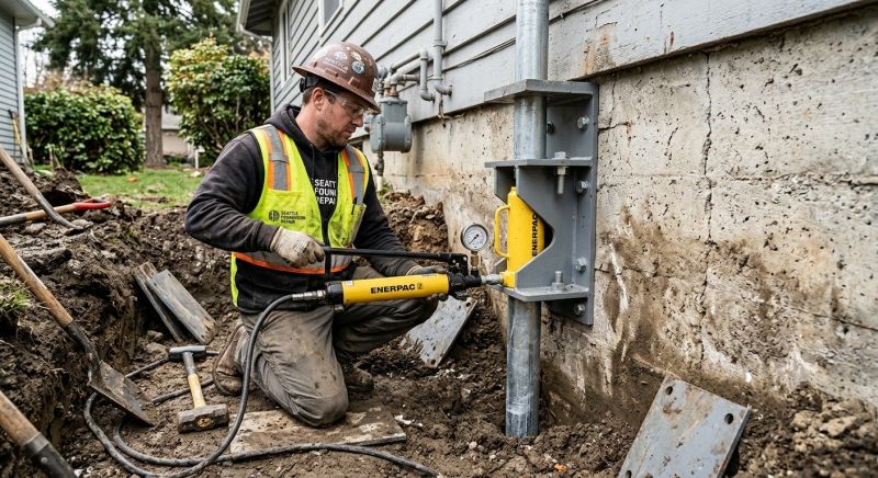 Settling Foundation Service in Concord, NC
