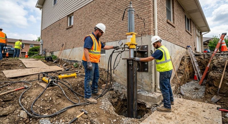 Settling Foundation Service in Rowan County, NC
