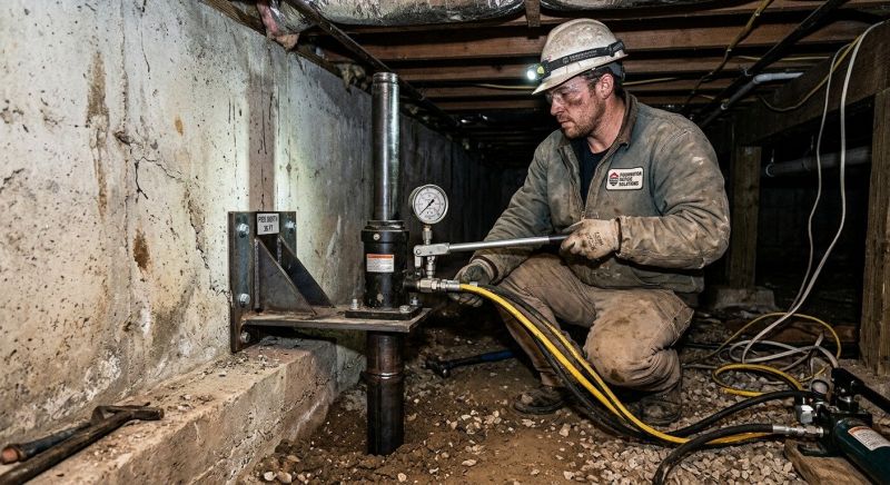 Settling Foundation Service in Stanly County, NC