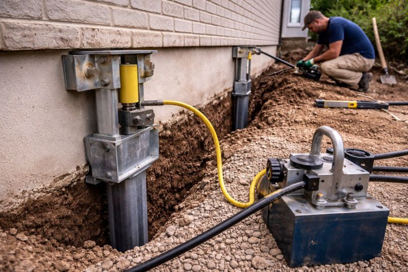 Sinking Foundation Repair in Mount Pleasant, NC