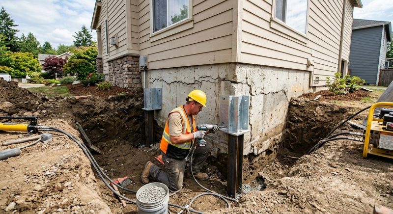 Structural Foundation Repair in Mount Pleasant, NC