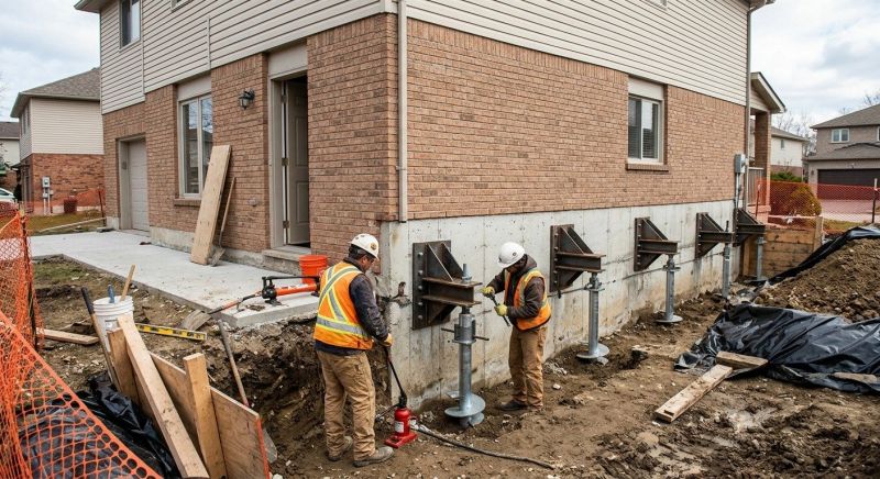 Structural Foundation Repair in Rowan County, NC