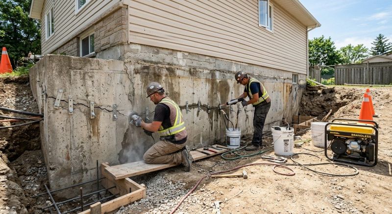 Structural Foundation Repair in Rowan County, NC