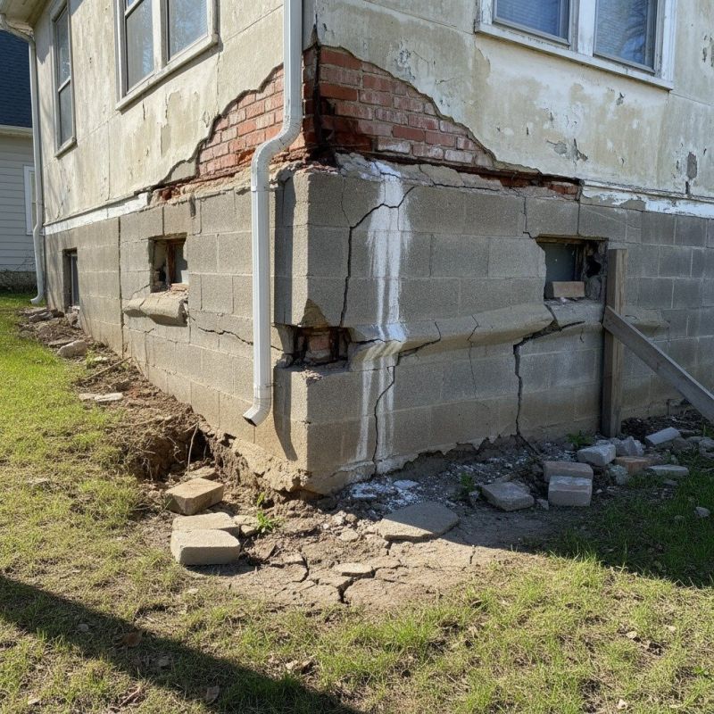 Structural Foundation Repair in Rowan County, NC