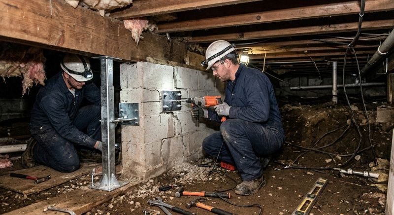 Structural Foundation Repair in Salisbury, NC